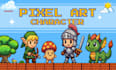 design pixel art characters and sprite sheet animation for your game