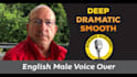 be your deep dramatic authoritative english voice over