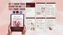 do 5 pages ebook, PDF workbook, worksheet, lead magnet, checklist, canva design