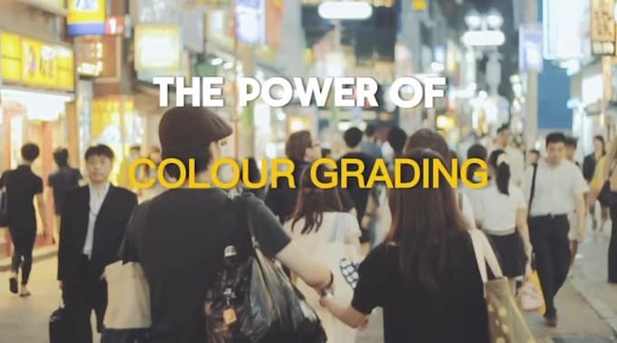professionally colour grade in one day