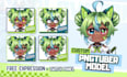 create chibi png tuber, chibi vtuber, chibi illustration for your stream