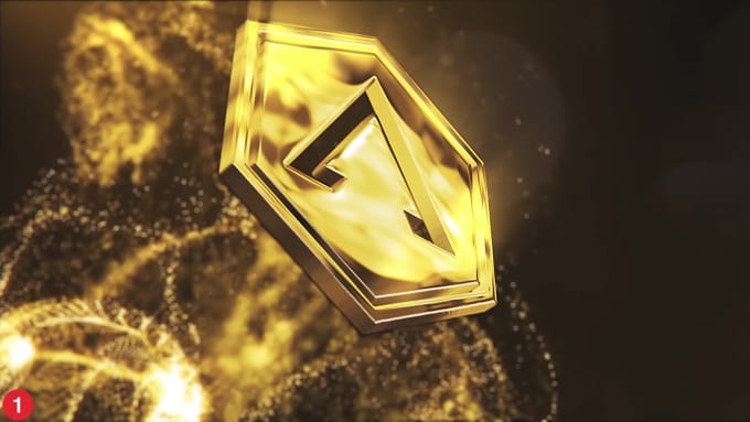 Make luxury gold logo intro animation in 4k by Alimsarder786 | Fiverr