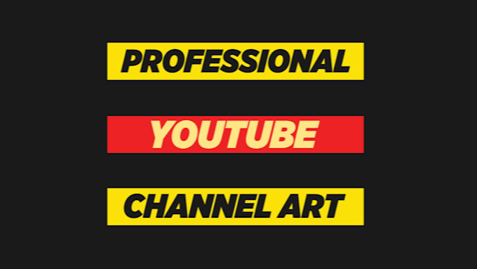design a professional gaming youtube banner
