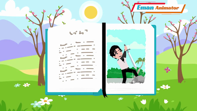 create 2d animation storytelling and cartoon videos in high quality