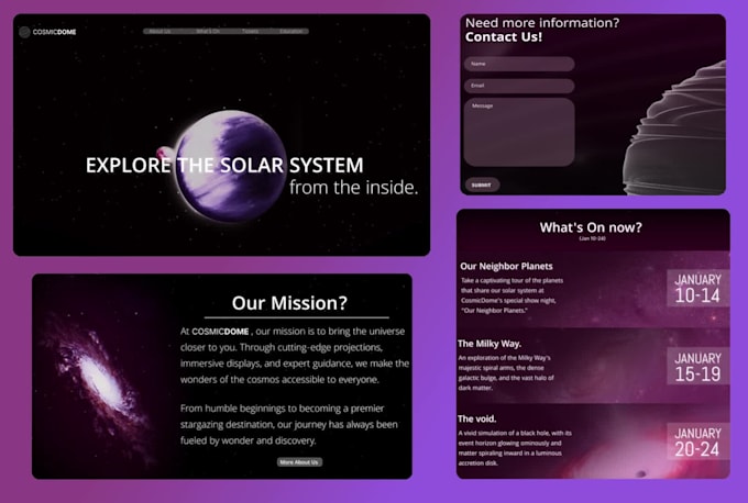 create an eye catching UI UX design for your website