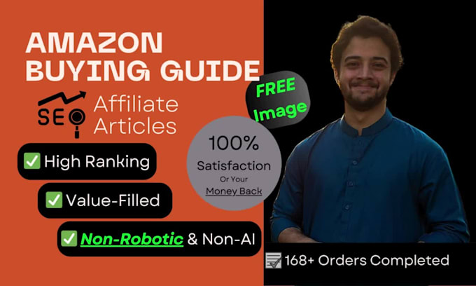 write topnotch amazon affiliate articles and buying guide