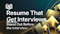 write interview winning resume  succes guaranteed or rewrite free