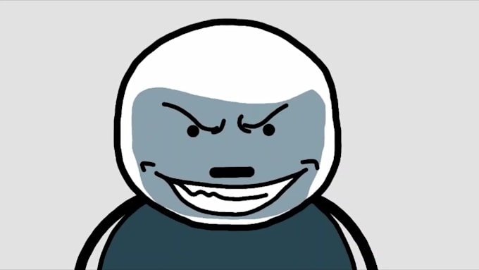 create high retention stickman 2d animation for youtube