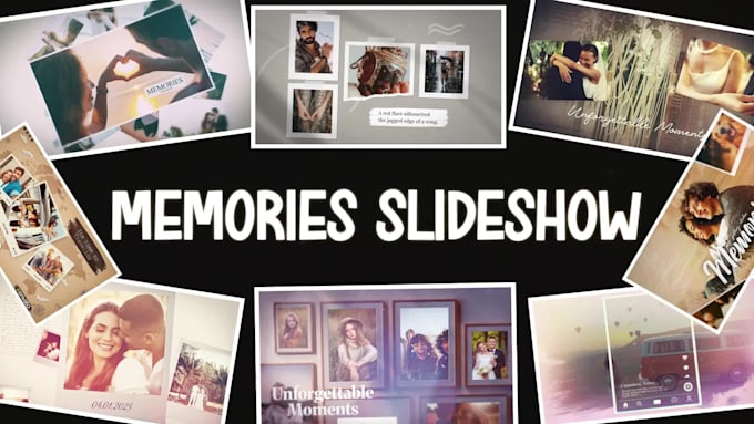 create a custom video slideshow of your memories