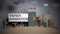 animate your illustrations in a handmade paper art style