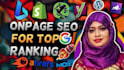 do onpage seo for top ranking by following algorithm trends
