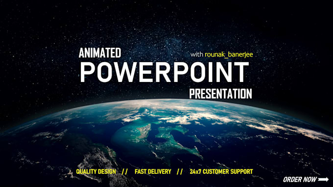 create modern animated powerpoint presentations pitch decks and slide designs