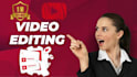 be your youtube content creator and  video editor