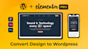 convert figma to wordpress elementor pro responsive website