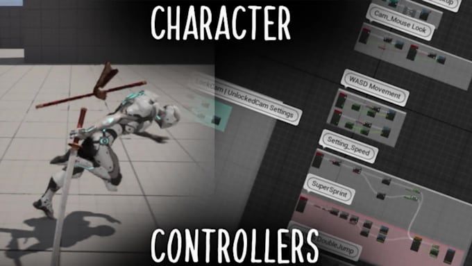 make character movement for your game in unreal engine