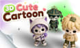 design custom 3d characters, blind box IP, toys for 3d printing