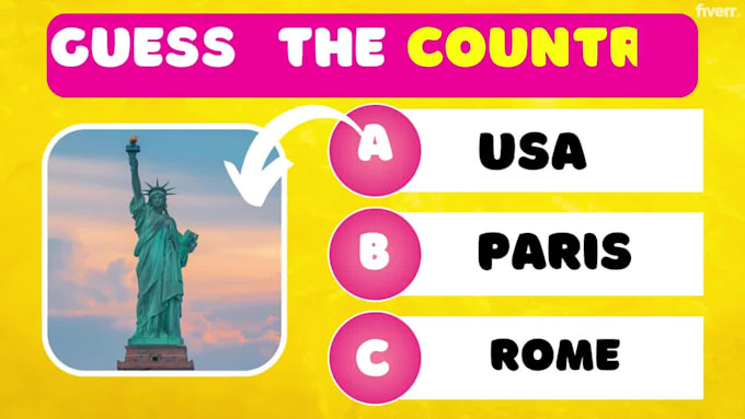 create  quiz, trivia questions youtube videos