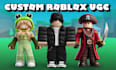 create custom roblox ugc accessories, outfits, 3d characters and items