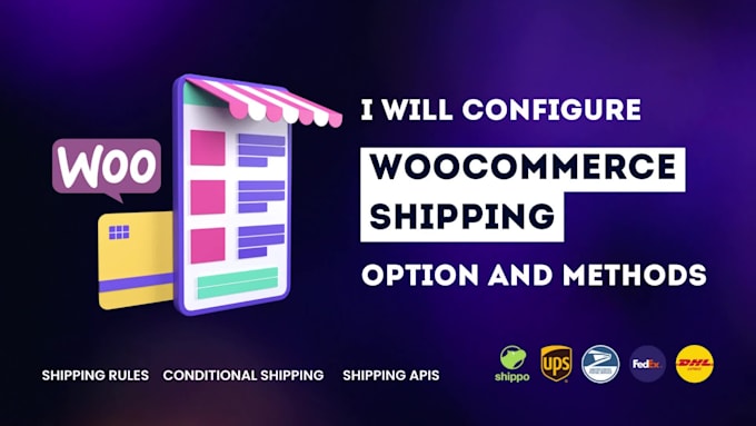 configure woo commerce shipping