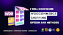configure woo commerce shipping