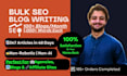write bulk SEO blog posts with human content and publish on wordpress