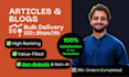 write website content, articles, and blog posts