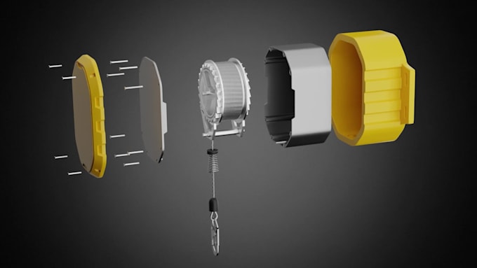 create 3d industrial video, 3d industrial animation video 3d model