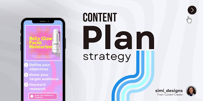 design creative instagram and facebook post content strategy