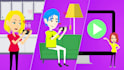 create 2d animated explainer video or sale video
