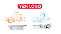 design professional y2k logo