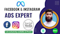 setup and manage facebook, instagram ads and meta business