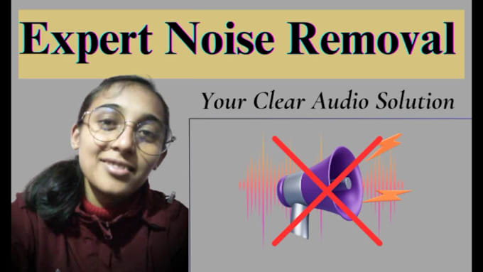 remove background noise or music from your audio or video