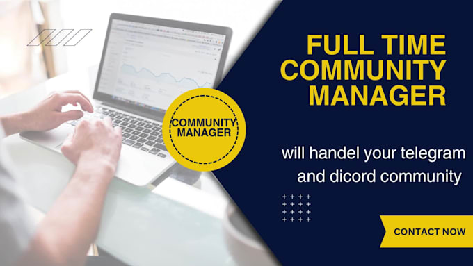 be your telegram community manager