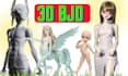 do high quality 3d ball jointed articulated model , 3d doll, for 3d printing