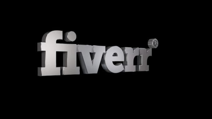 Create a 3d rotating logo animation spin loop by Malindajayamal | Fiverr