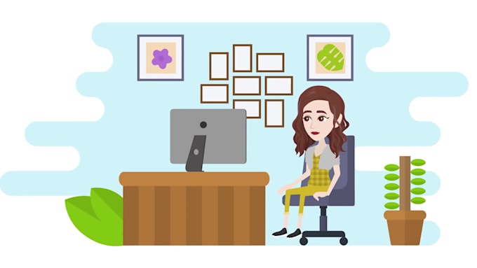 create 2d explainer video and 2d animated marketing or sales video