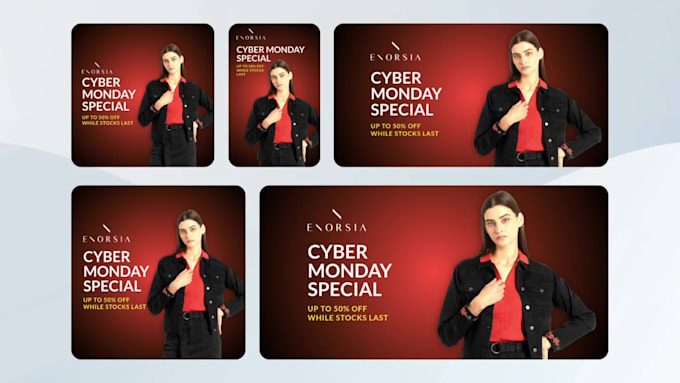 design a professional google ads banner for your website