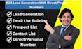 do b2b lead generation with direct phone numbers