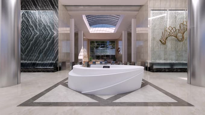 design common spaces of building