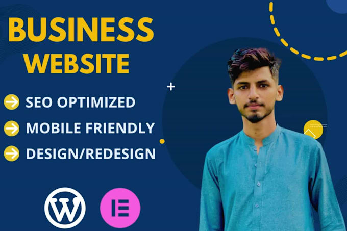 Design and develop a perfect business website by Creativeraees1 | Fiverr