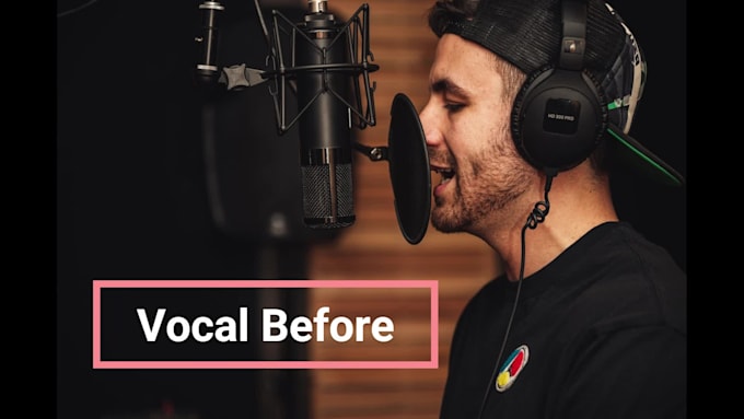 clean noise from vocal