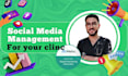 manage all social media accounts for your clinic