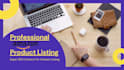 write amazon fba listing creation, SEO product description