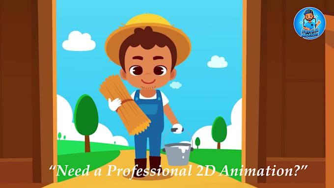 create 2d learning video nursery rhymes animation for kids