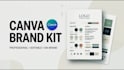 design a professional canva brand kit and brand style guide