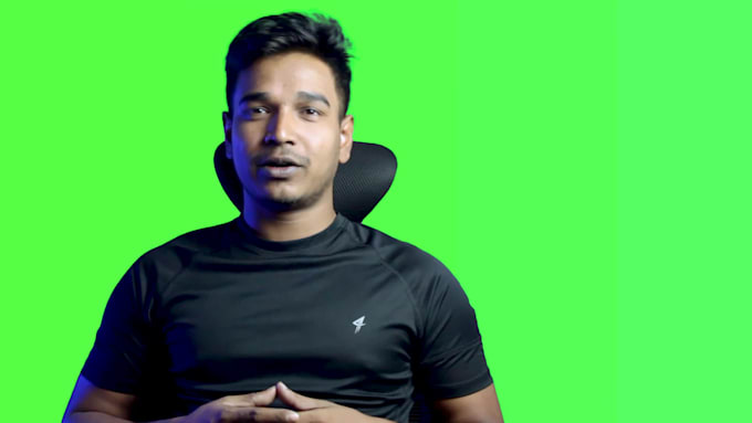 remove the background perfectly, green screen, rotoscoping