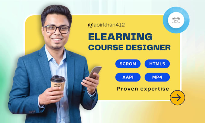 help you make elearning course in articulate storyline 360
