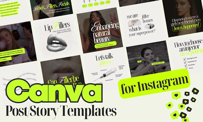 design your custom instagram canva templates