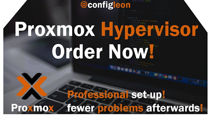 install proxmox and configure