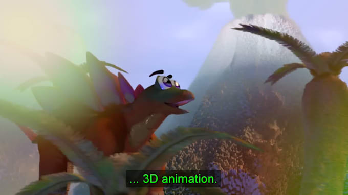 make short custom 3d animated loops